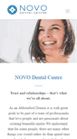 Mobile Screenshot of novodentalcentre.com